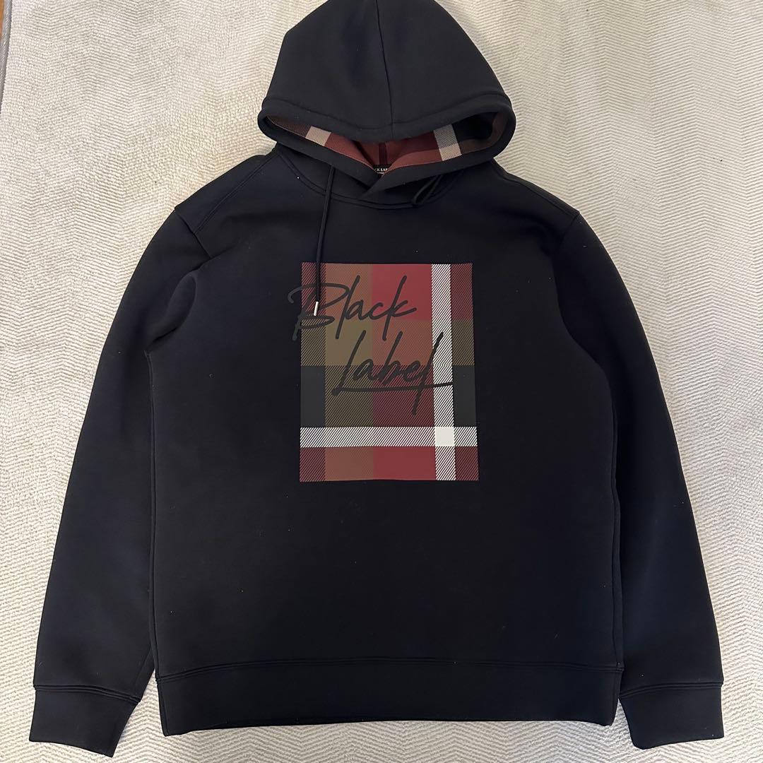 ブラックレーベル・クレストブリッジ　フード付パーカー