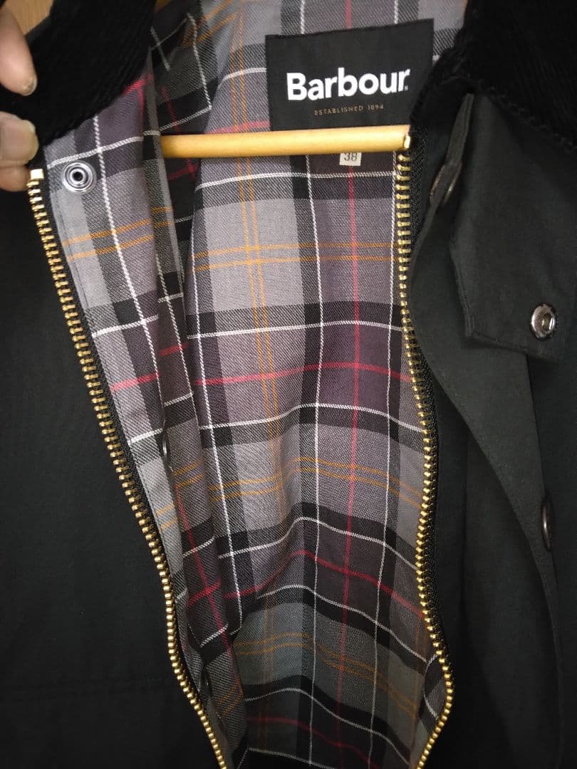 Barbour フリークストア別注　BORROWDALE ブラック　サイズ38