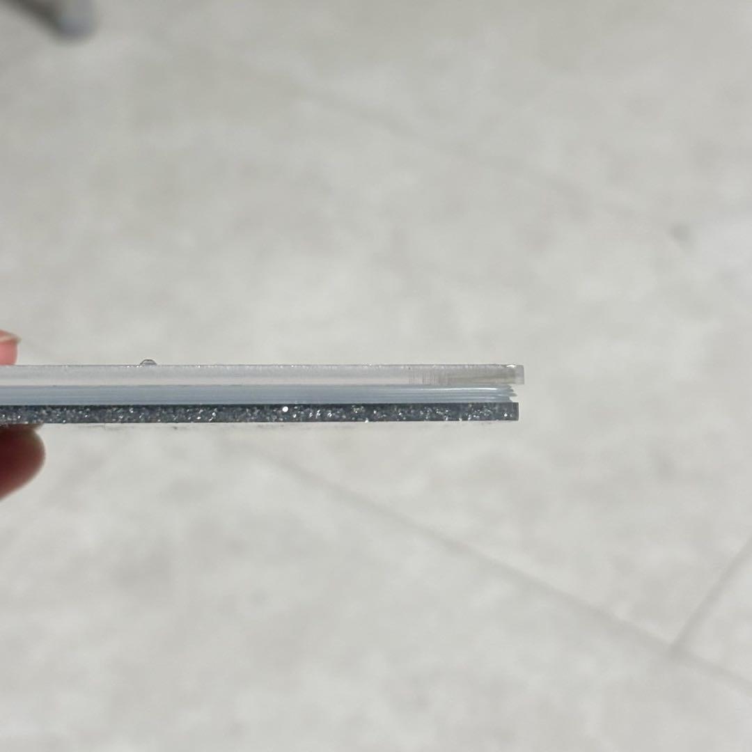 ✨milk⭐ ✨A6 アクリルレジンバインダー　リング付き　4点