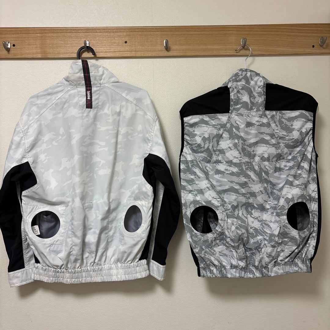 ワークマン空調服フルセット　上着は2枚サイズM