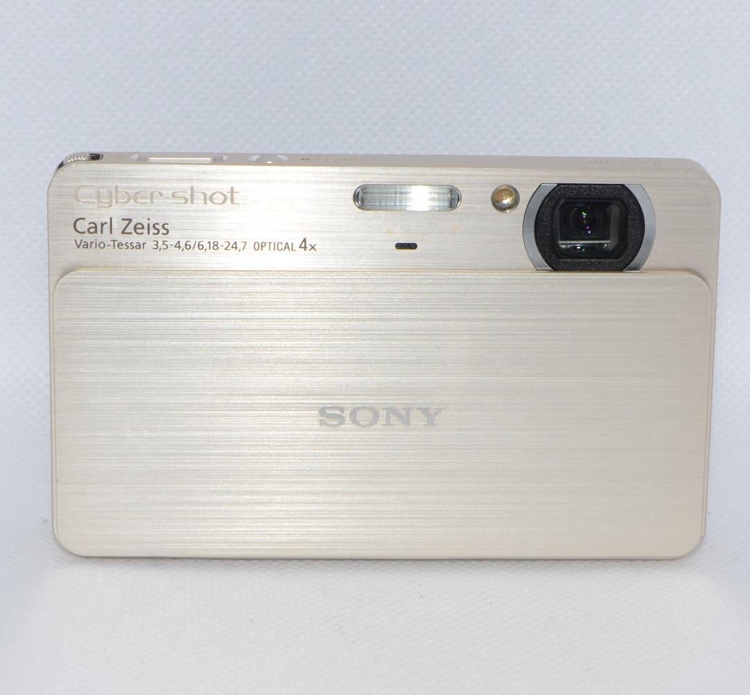 【美品】SONY Cyber-shot DSC-T700 ゴールド 動作確認済