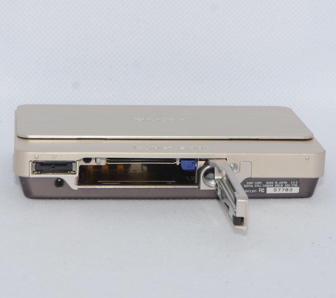 【美品】SONY Cyber-shot DSC-T700 ゴールド 動作確認済