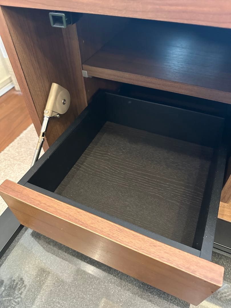 【ACTUS アクタス】SHINEテレビボード／引き出し付き