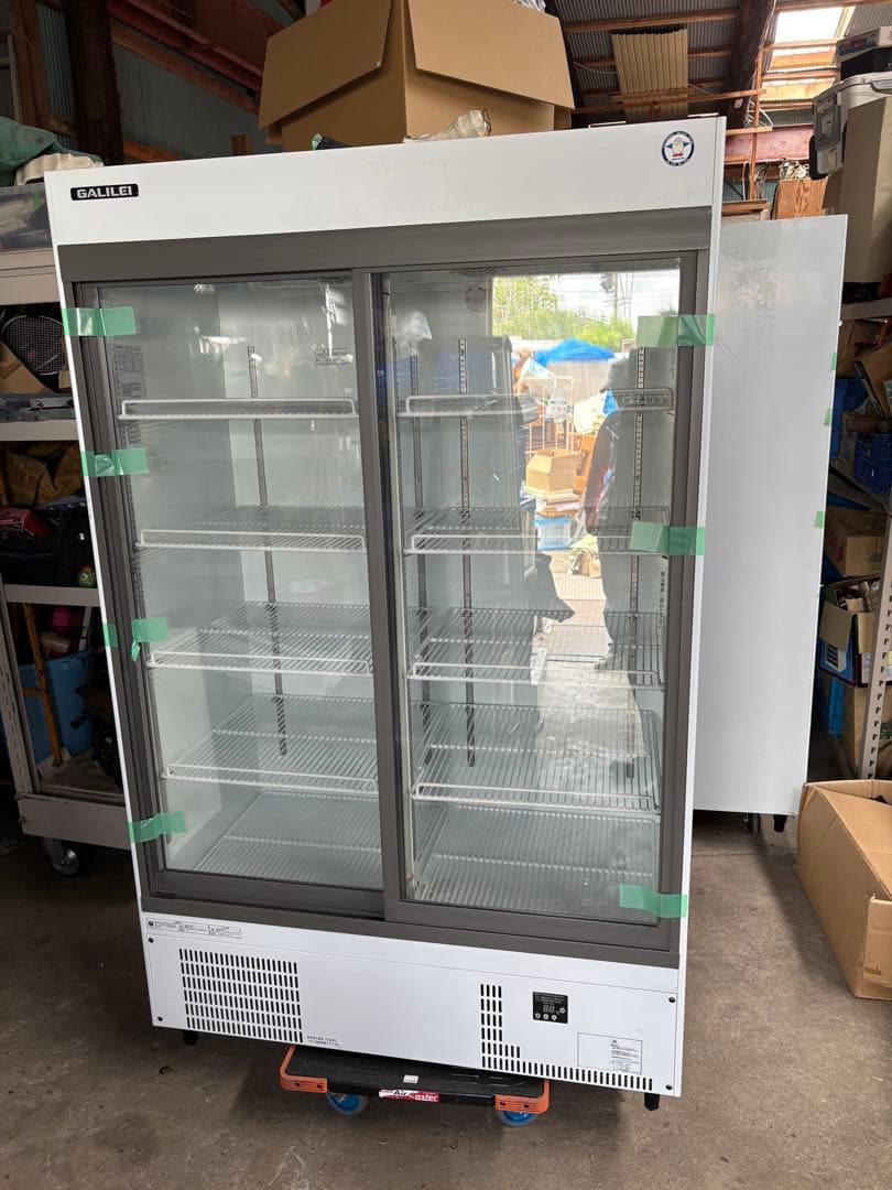 ★フクシマ リーチイン冷蔵ショーケース MSS-120GHWSR （改）②