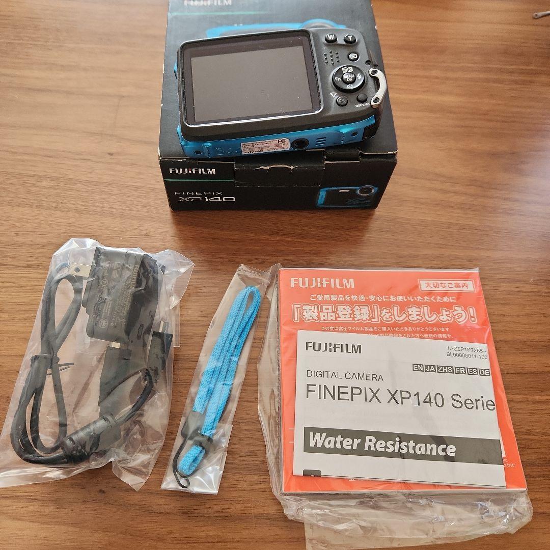 【美品】Fujifilm FinePix XP140 4K 防水デジタルカメラ