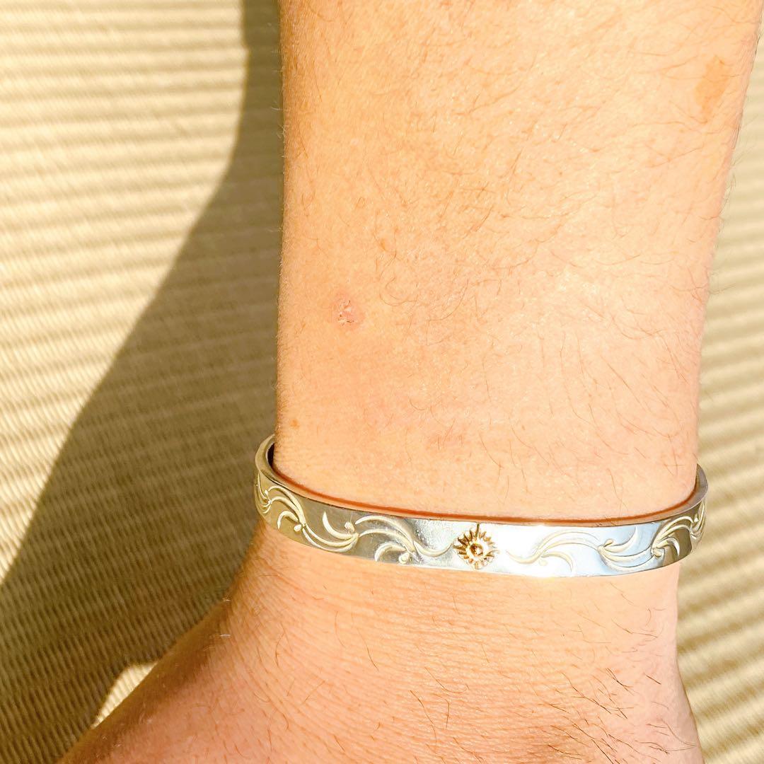 ARIZONA FREEDOM K18 b7-d太陽神 唐草バングル