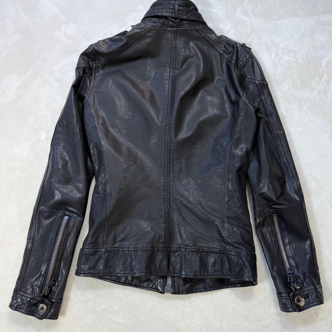 Y2K バッファローボブズ シワ加工シングルライダース 匠レザー CLASSIC