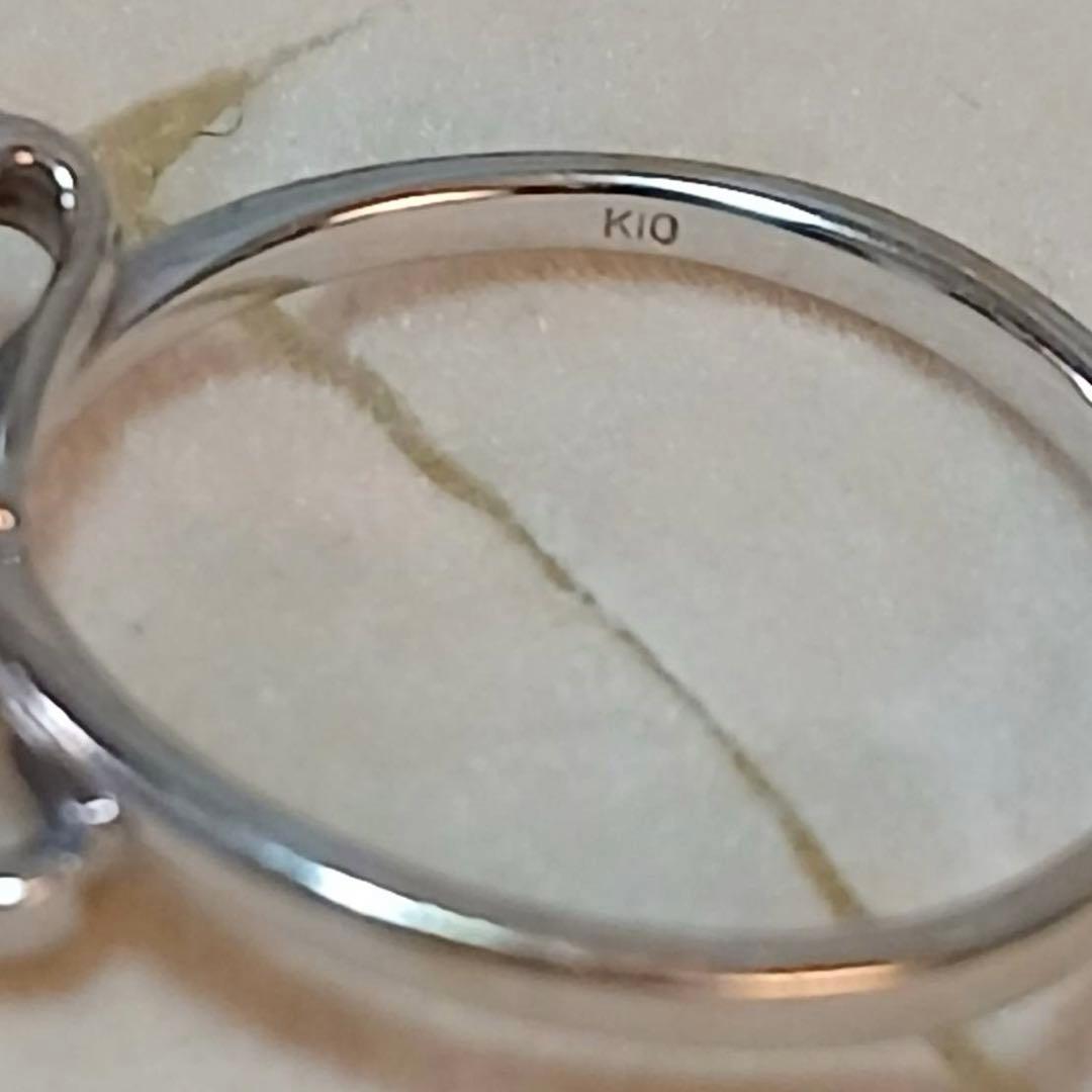 リボンピンキー リング ダイヤ