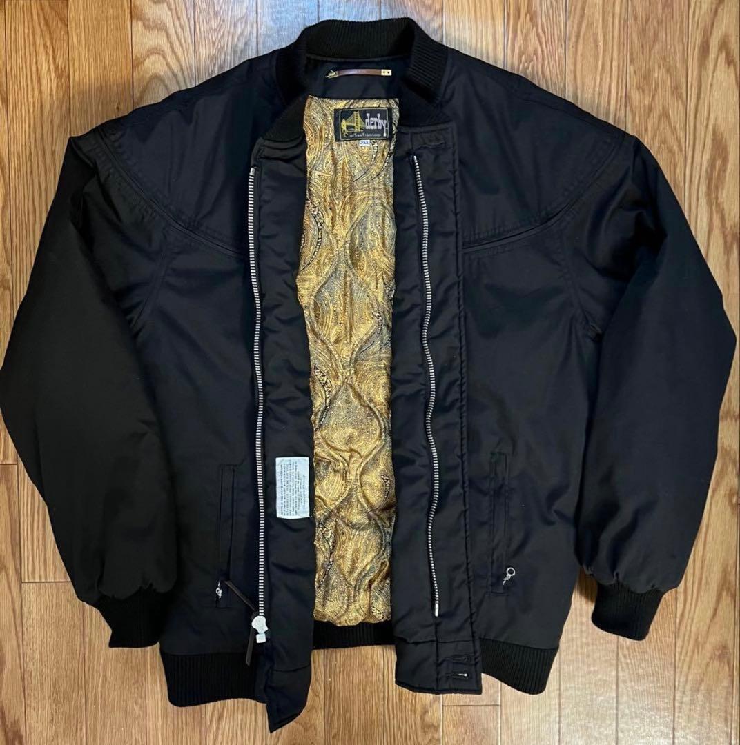 Derby of Sanfrancisco ダービージャケット 2XL 黒金