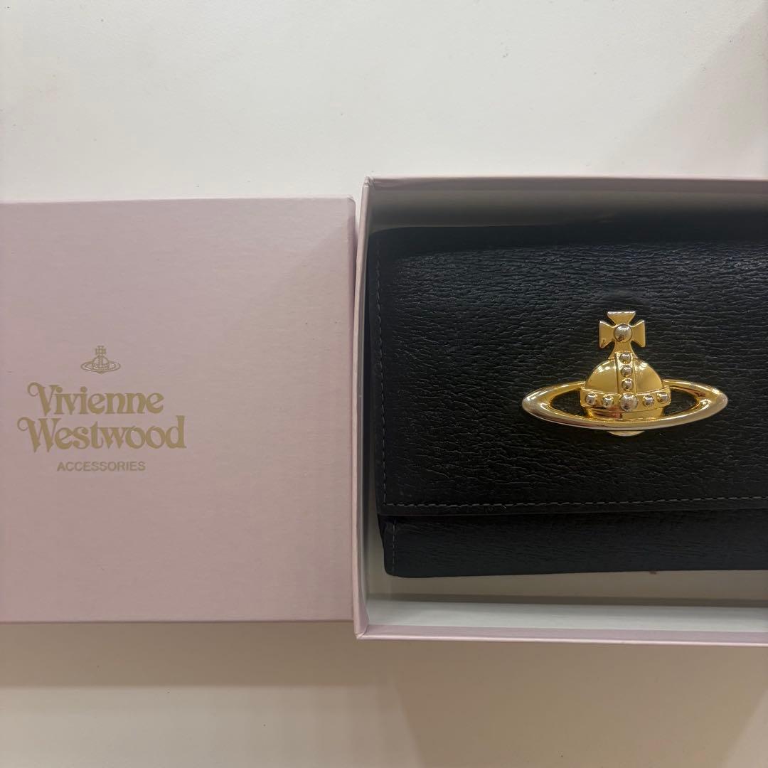 ヴィヴィアンウエストウッド/3218C921/財布/レザー/ブラック