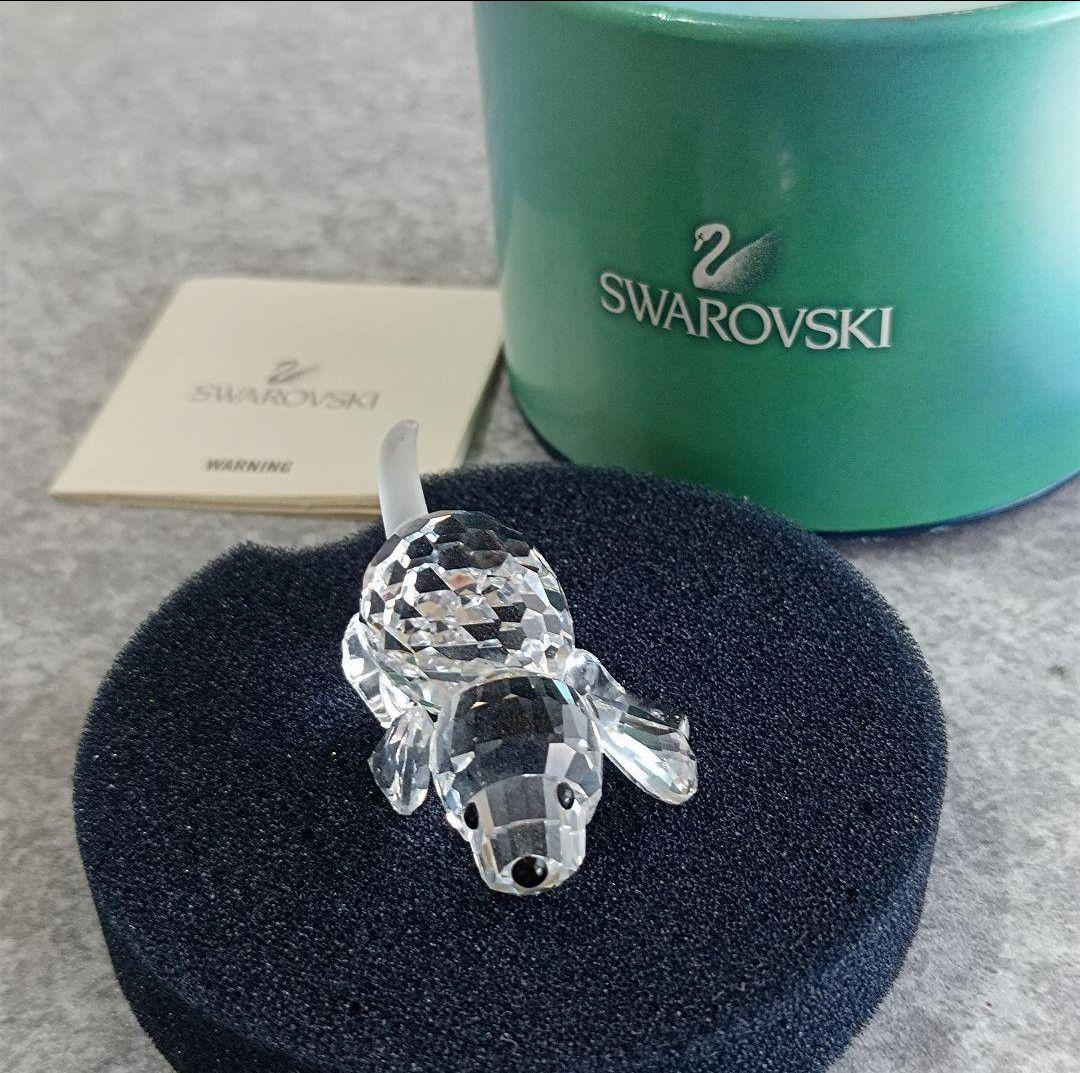 【SWAROVSKI スワロフスキー】犬☘ 置物 インテリア