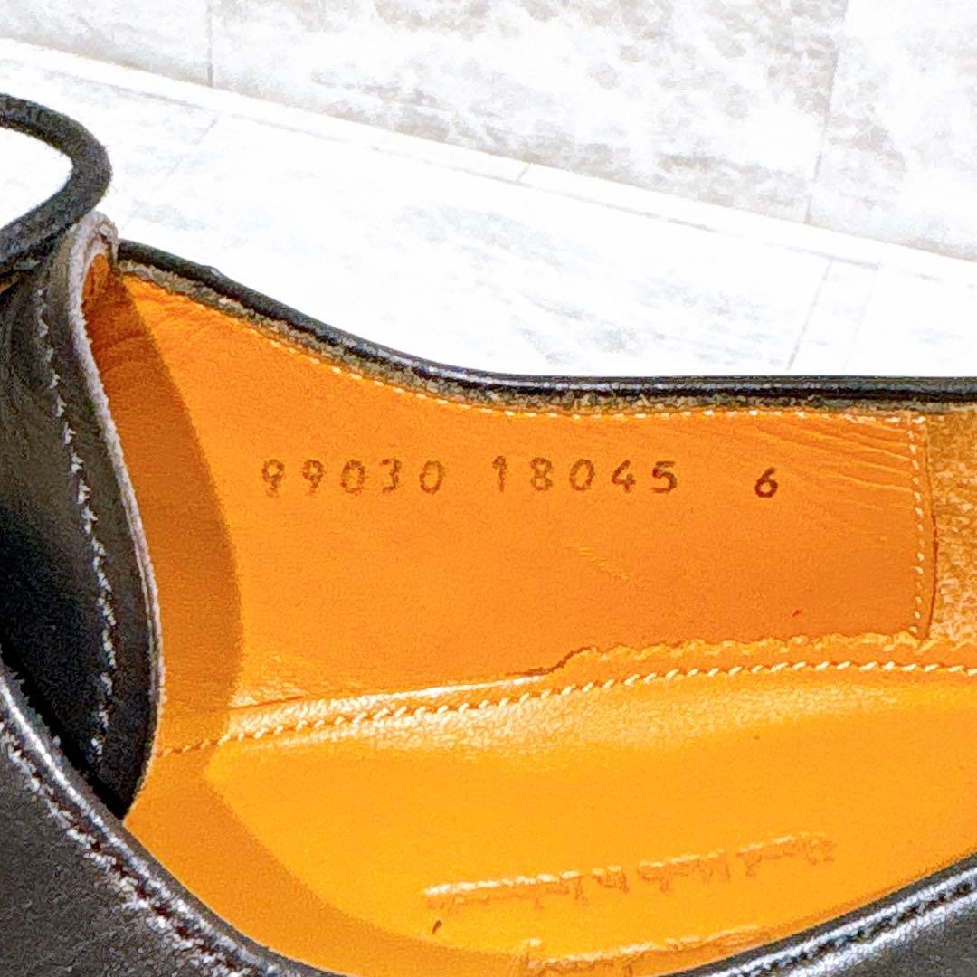 美品✨ジャランスリウァヤ 99030 Uチップ ビスネスシューズ 6 25cm