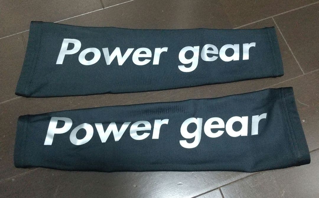 セラミックパワーギア　アームスリーブ ビックロゴ 両腕セット アームカバー