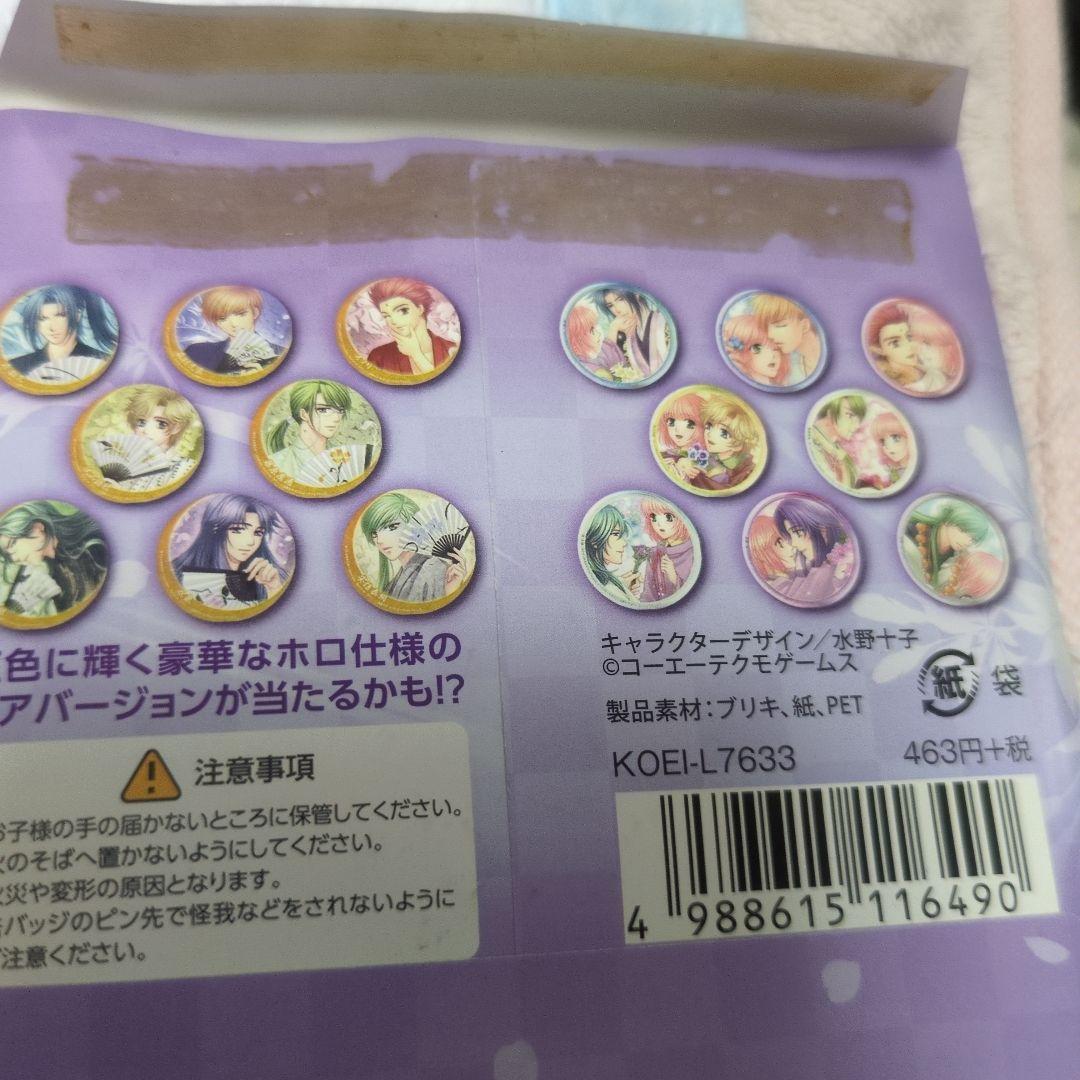 遙かなる時空の中で　Ultimate　トレーディング　缶バッジ　Vol2