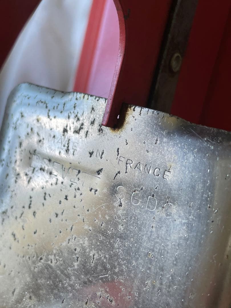 フランス　アンティーク　可愛い　トイ　ミシン　メタル　ピンク