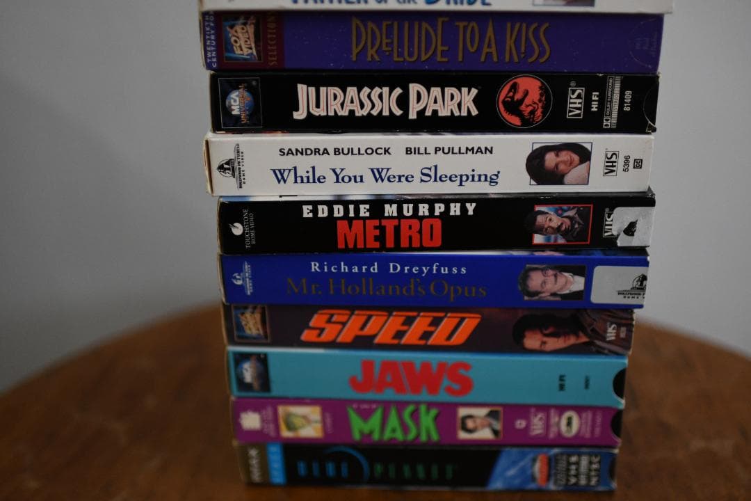 ビンテージVHS ビデオテープ 1990’s インテリア