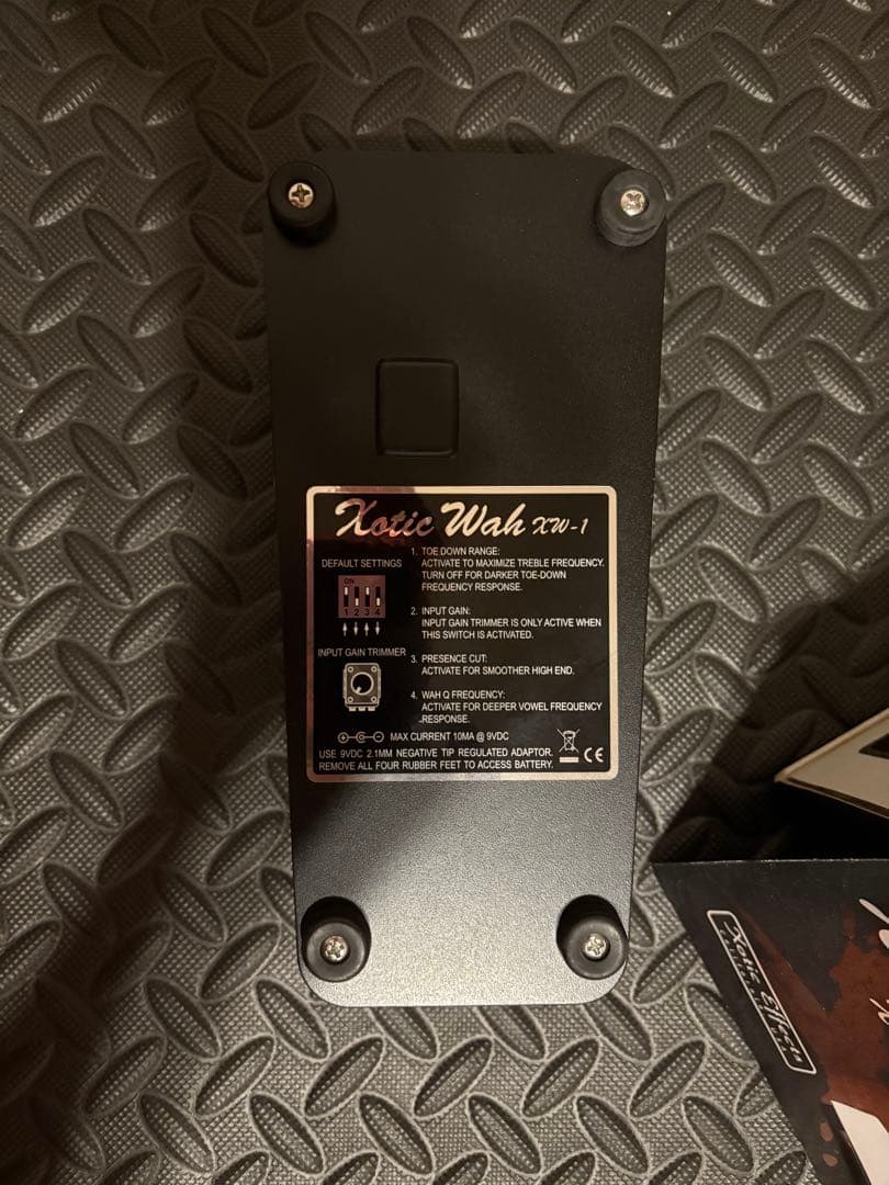 Xotic Wah XW-1 ギターエフェクター