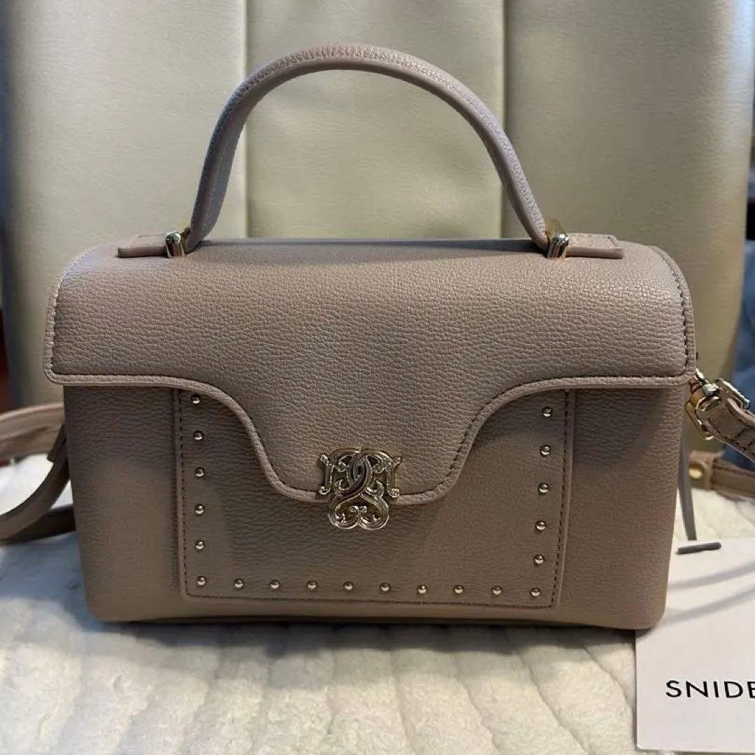 SNIDEL ベージュ ショルダーバッグ