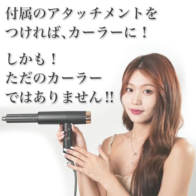 ヘアドライヤー&カーラー F21219