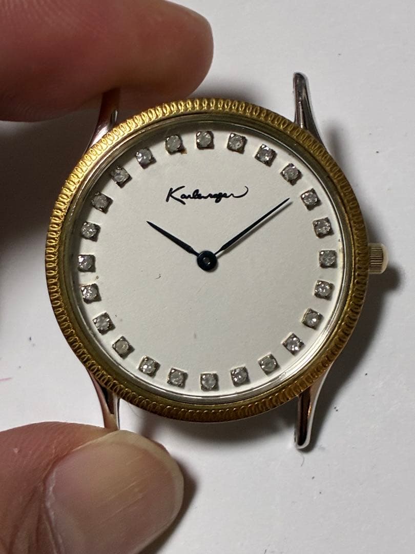 KARLERAGER カールラガー K18 SV 925 メンズ腕時計