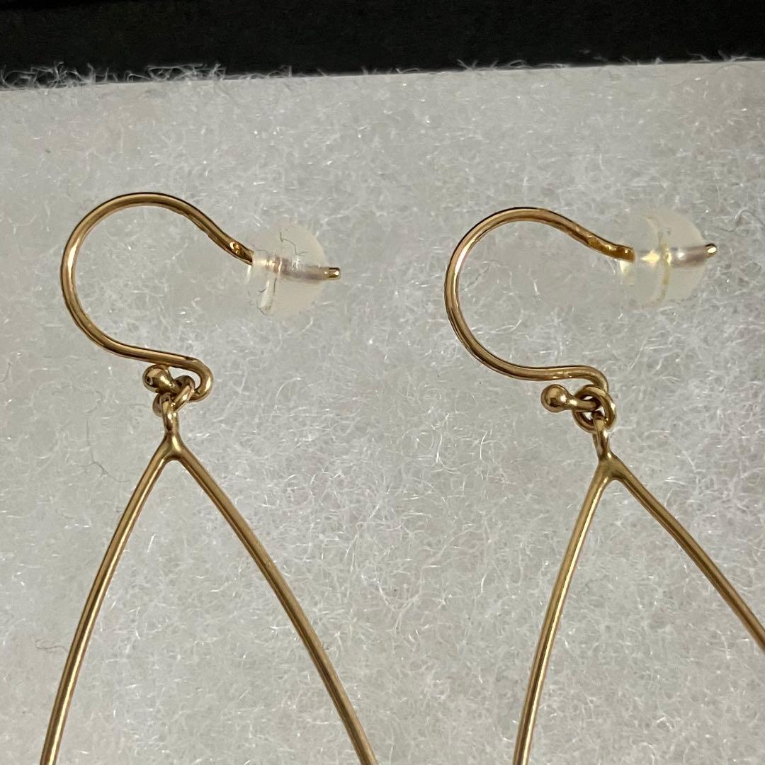 スタージュエリー　K10YG スターモチーフビーズピアス