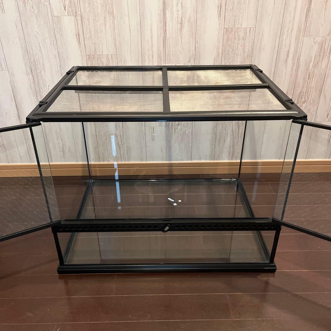 美品！GEX ジェックス グラステラリウム 大型 6045 爬虫類/飼育用ゲージ