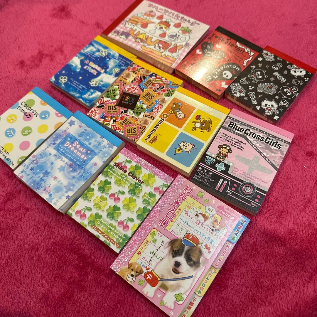 当時物 ミニ メモ帳 まとめ ① 段 リラックマ 希少 平成レトロ 女児 y2k