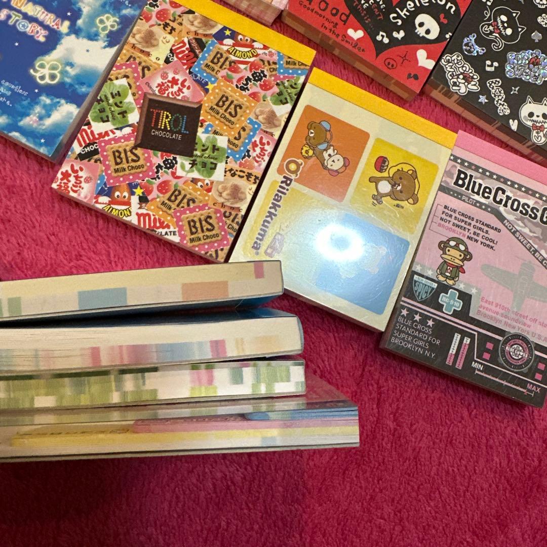 当時物 ミニ メモ帳 まとめ ① 段 リラックマ 希少 平成レトロ 女児 y2k