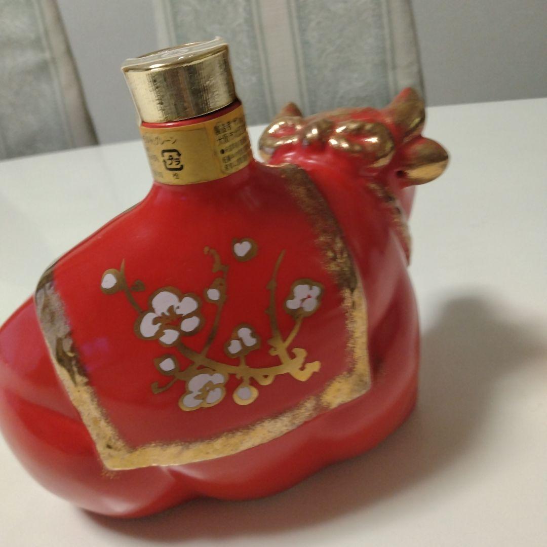 【サントリー】ローヤル15年　赤干支ボトル　丑年　2009年　ウイスキー未開栓