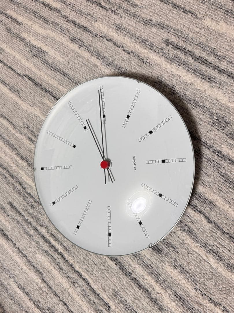 インテリア時計 ARNE JACOBSEN Wall Clock Bankers 29cm