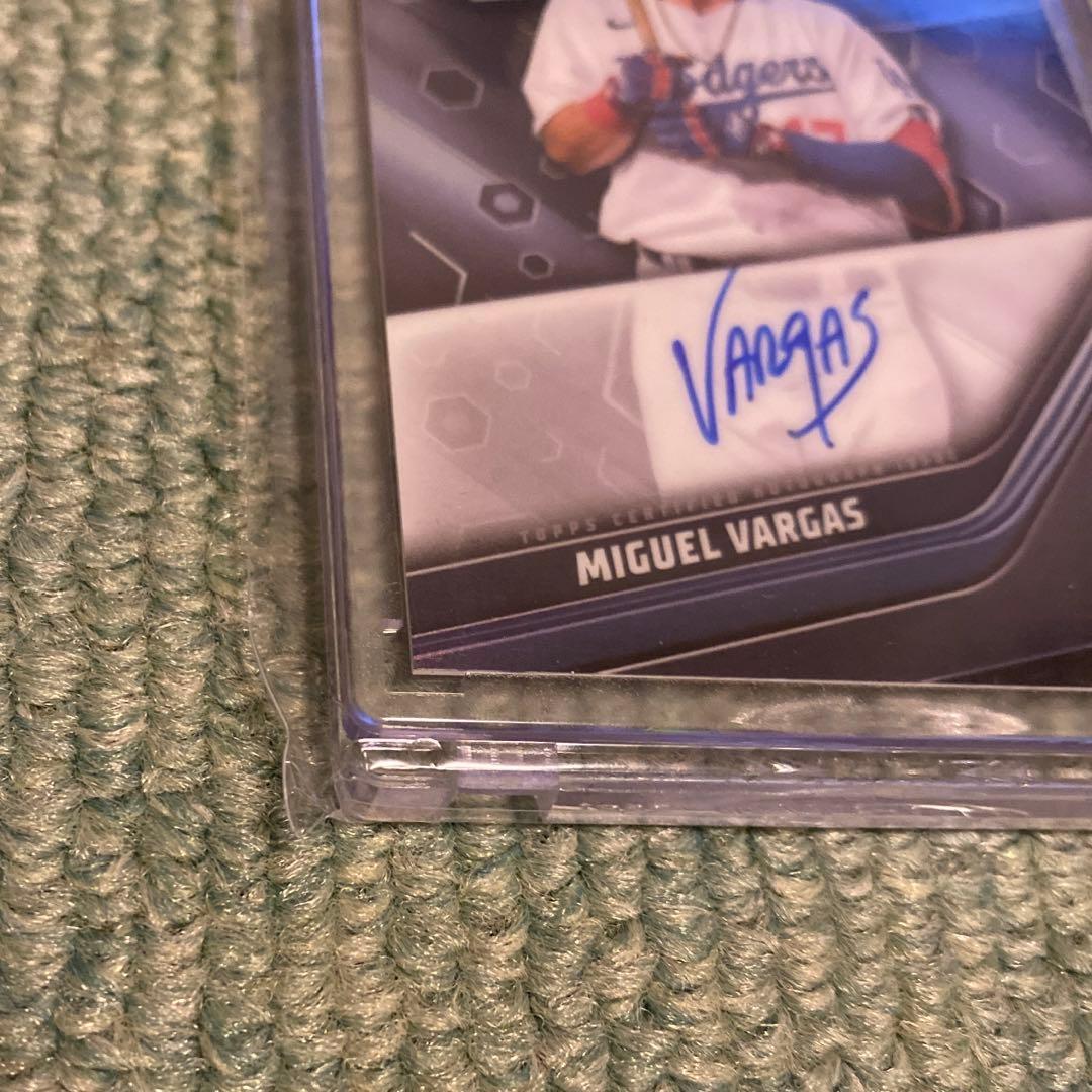 ミゲルバルガス ルーキーカード サイン入り