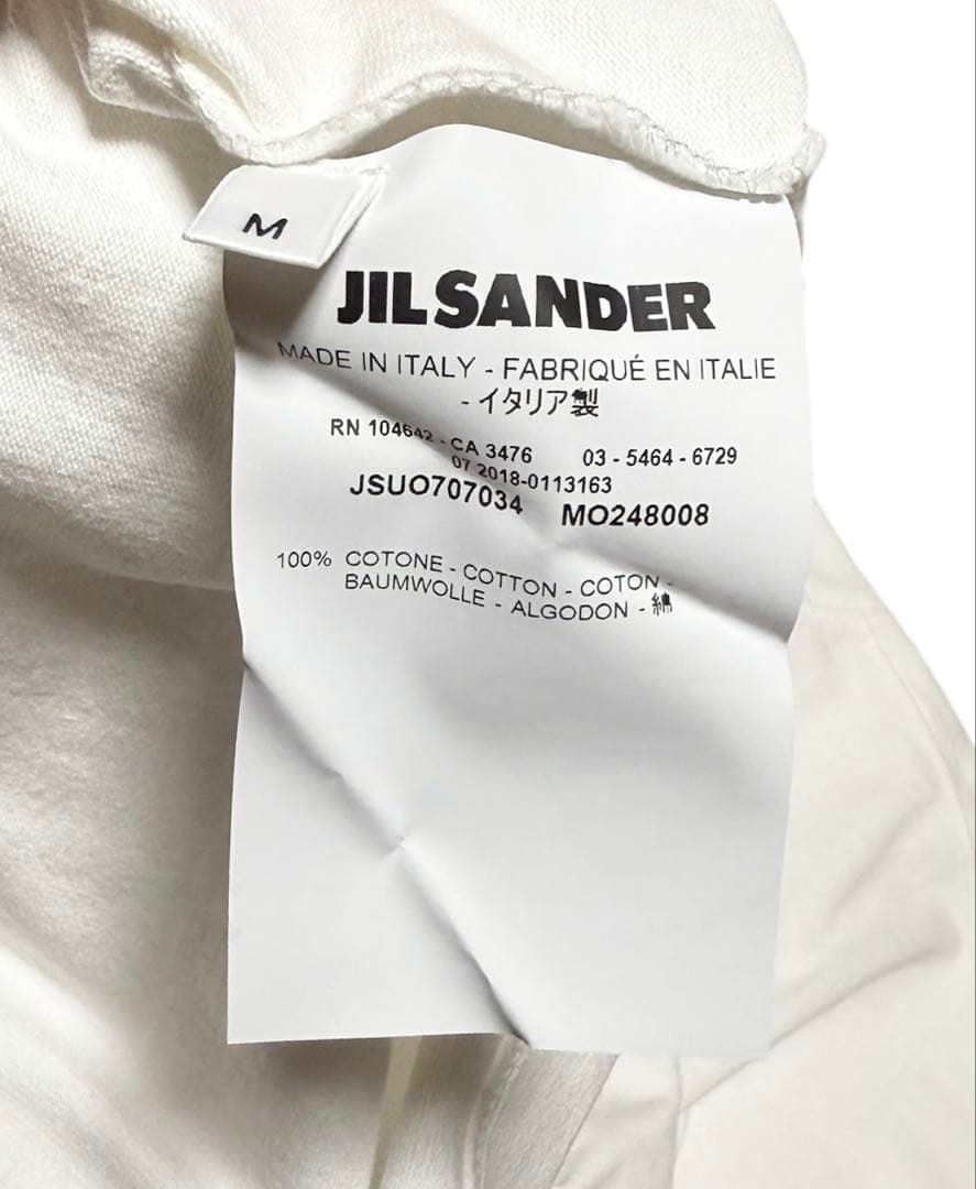 名作 JIL SANDER 19SS WITH HUG PRINT TEE