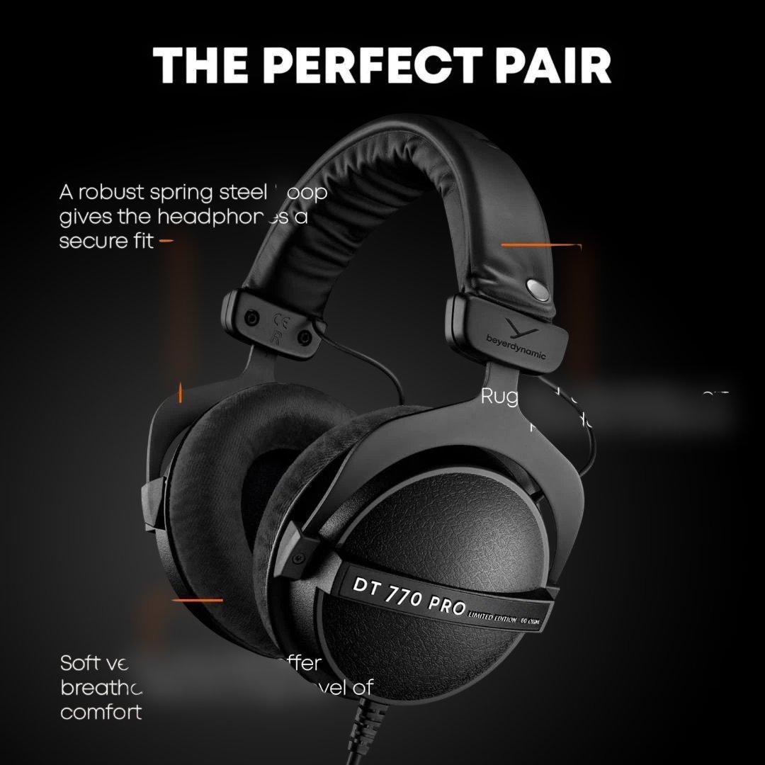 beyerdynamic dt 770 pro 80Ωヘッドホン 未使用に近い！