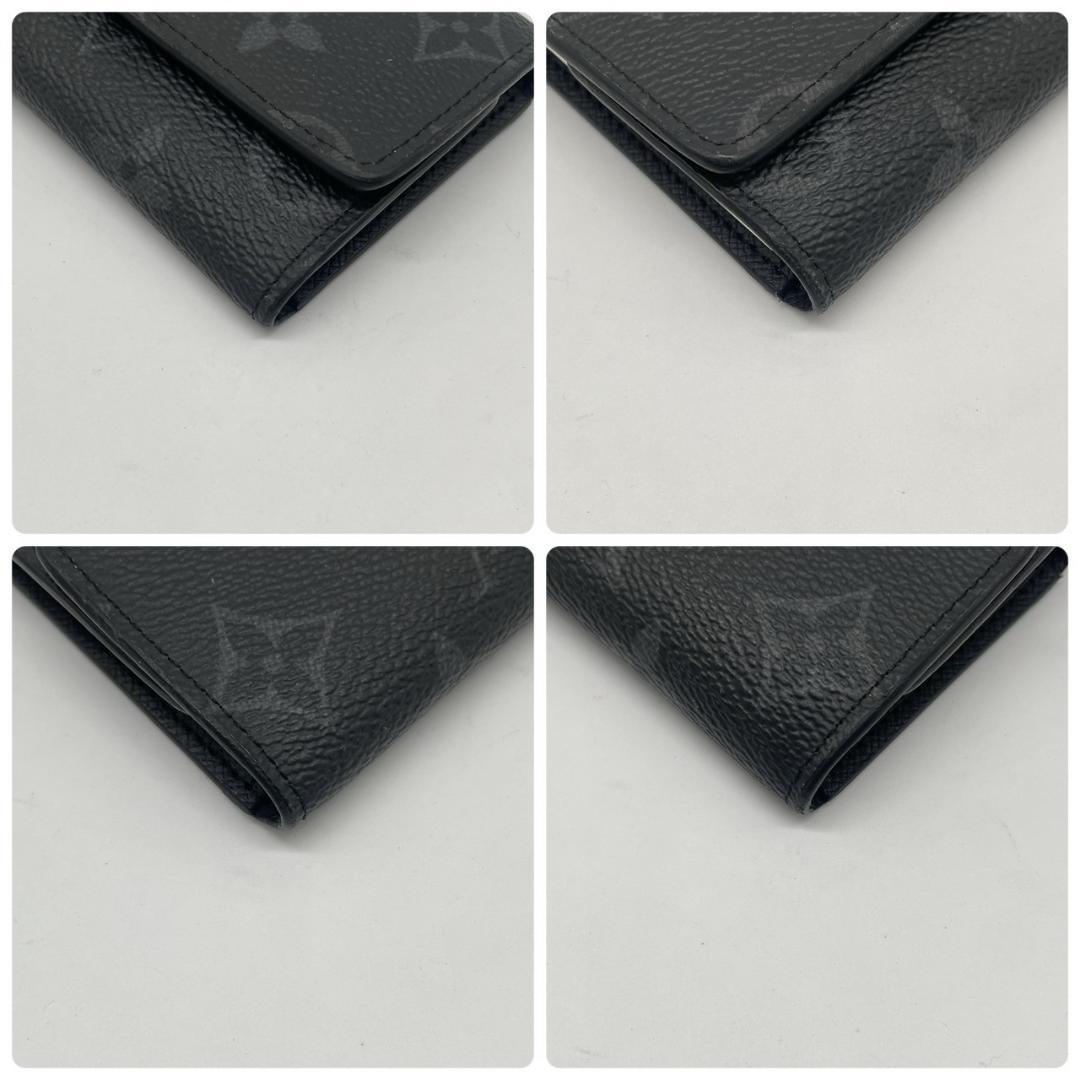 ルイヴィトン ミュルティクレ モノグラム エクリプス キーケース 鍵ケース 黒