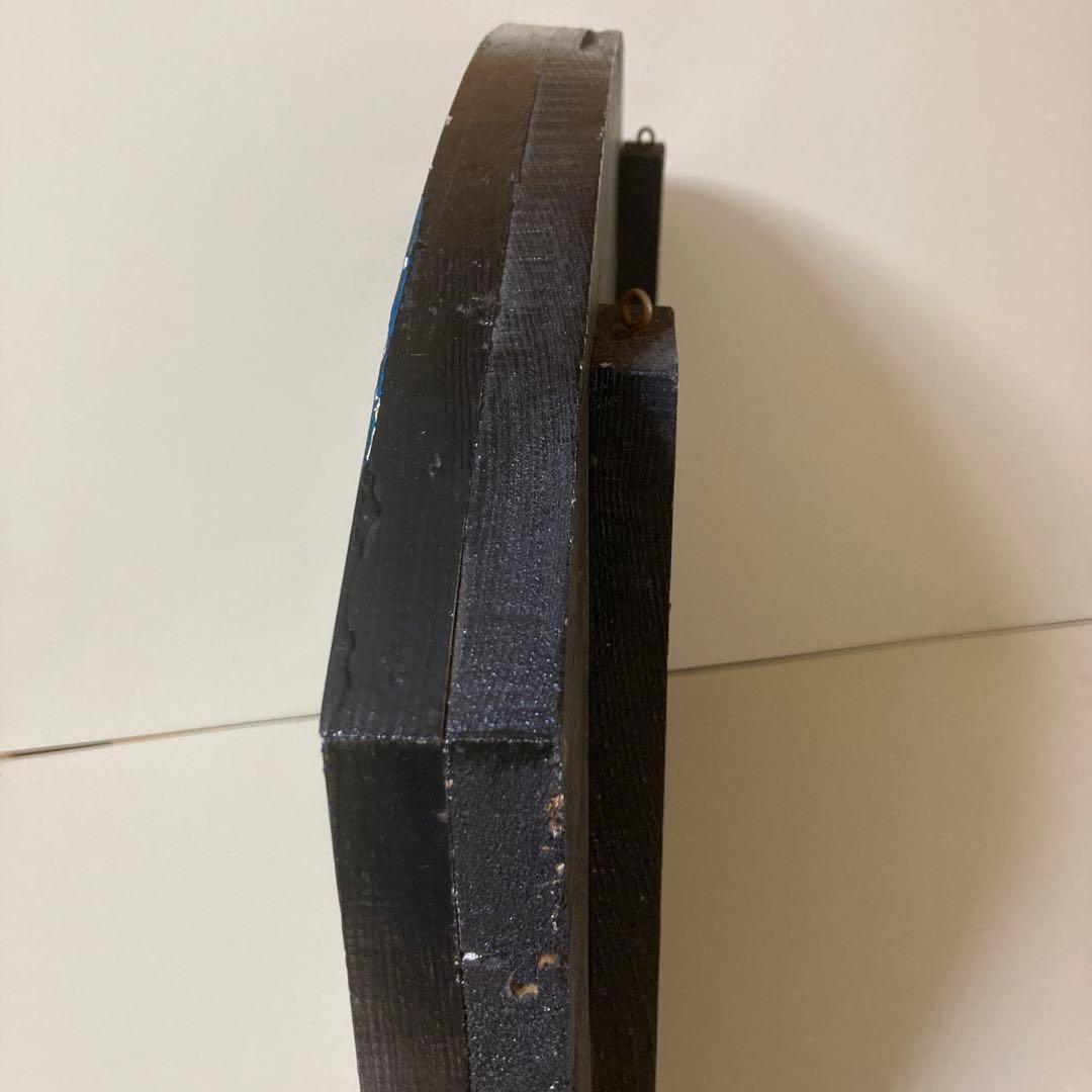 アンティーク　木製看板　ティーポット