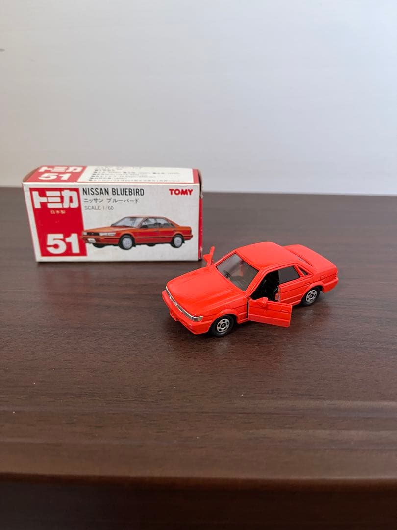トミカ Nissan Bluebird オレンジ