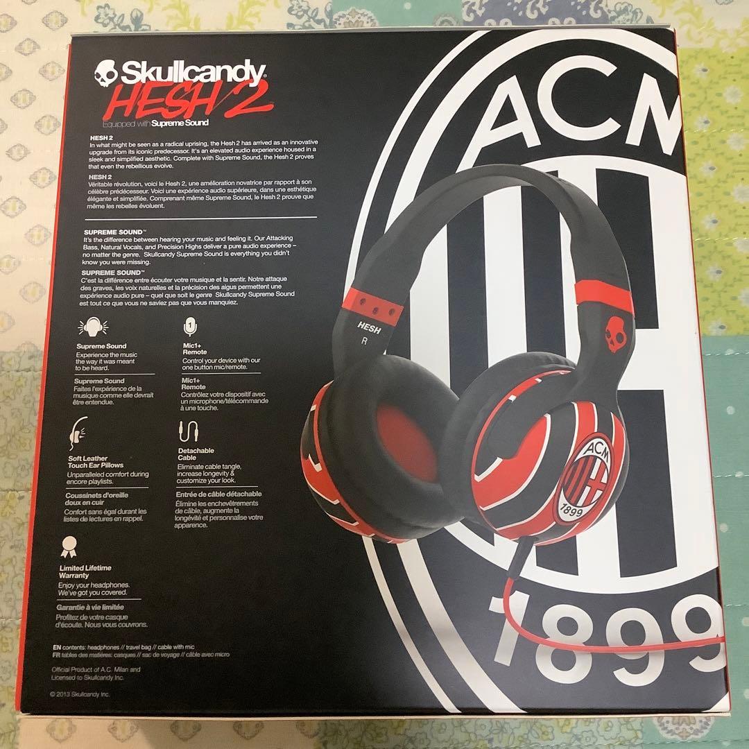 未開封 スカルキャンディ ヘッドフォン HESH2 SGHSFY−124