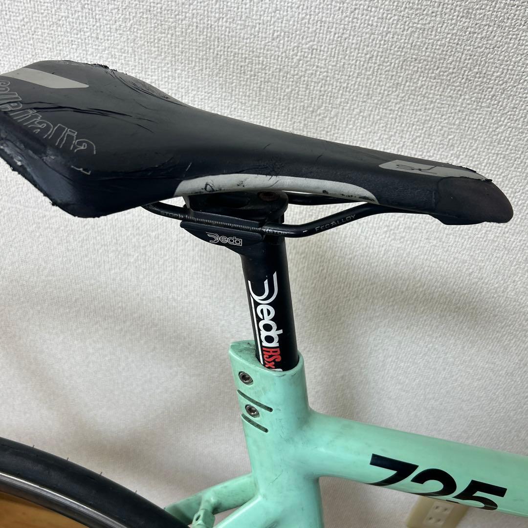 LEADER 725 完成車ピストバイク ミントグリーン エアロスポーク