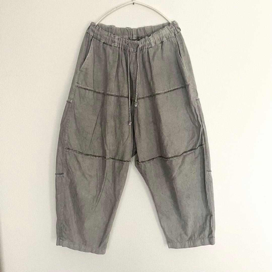 mittan 竹パンツ　松煙　ミタン