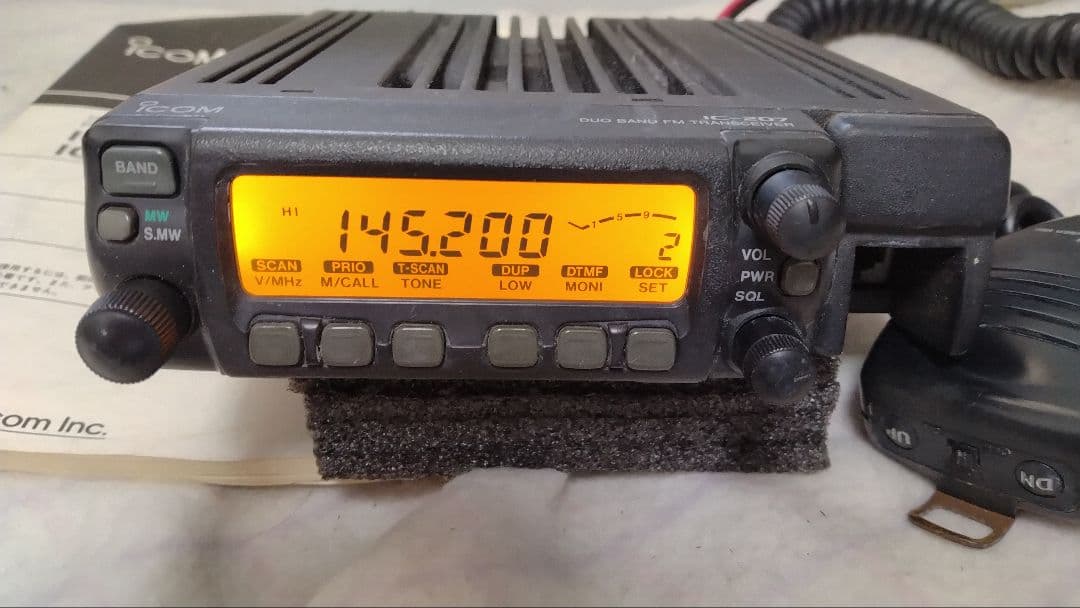ICOM IC-207 デュアルバンド144/430M 動作OK