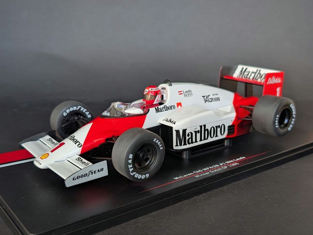 1/18 マクラーレン TAG MP4/2B #1 N.ラウダ マルボロデカール