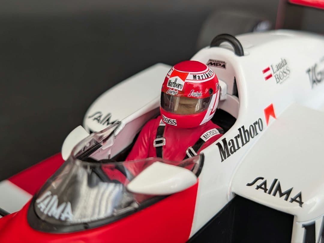 1/18 マクラーレン TAG MP4/2B #1 N.ラウダ マルボロデカール