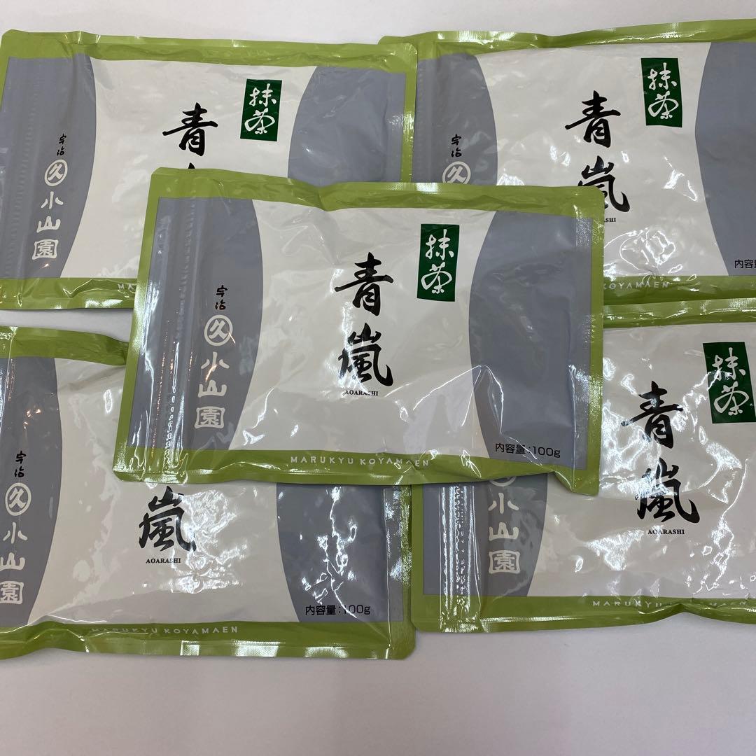 丸久小山園 抹茶 粉末緑茶 青嵐100g