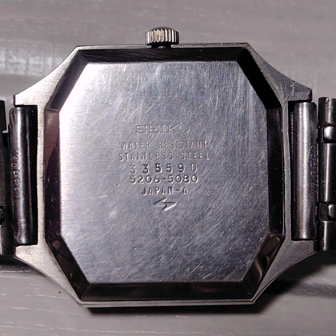サ*ー様 SEIKO LM Special 自動巻き腕時計 角型 青色