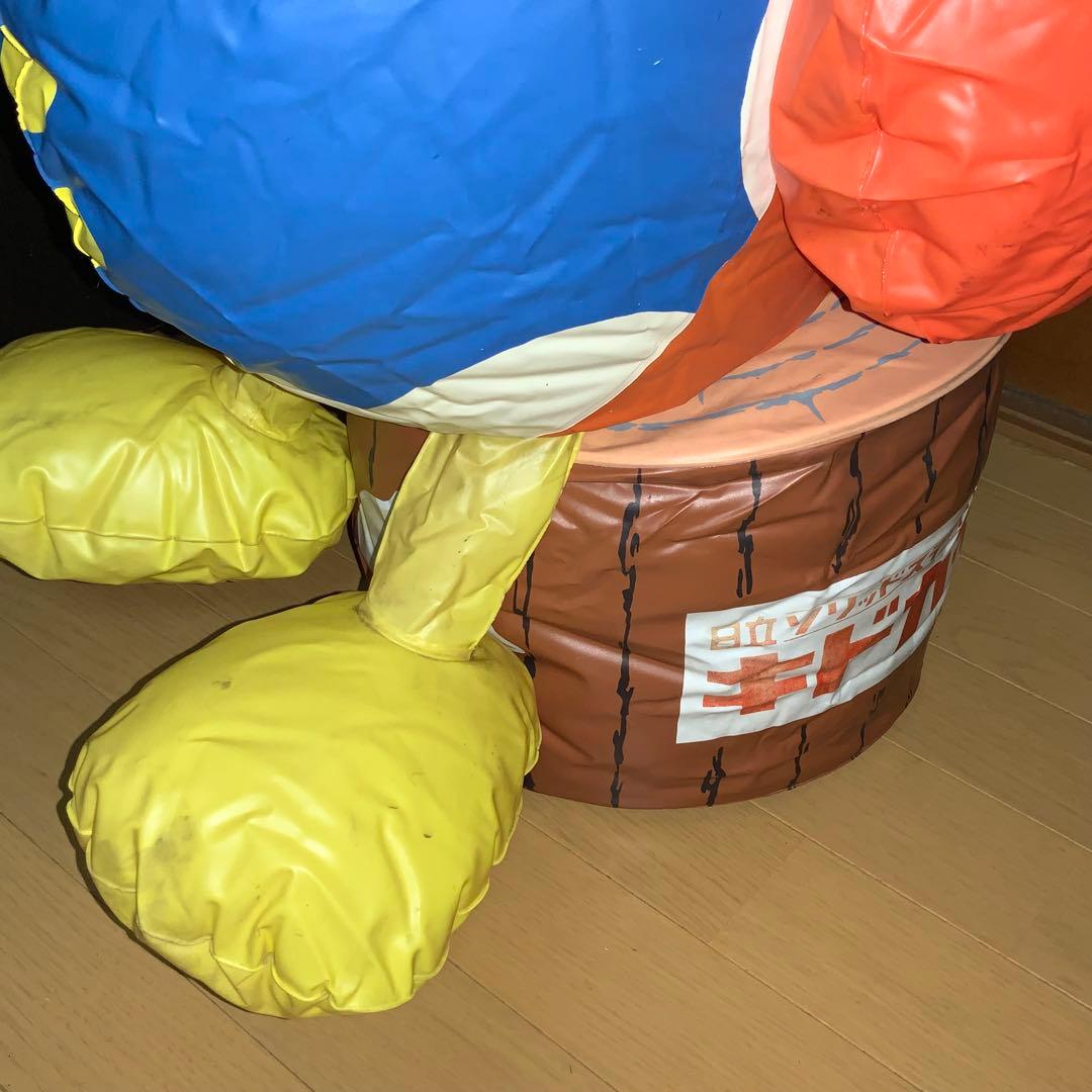 1928入手不可〘大型ポンパ君握手バルーン人形〙日立キドカラー昭和レトロ60年代