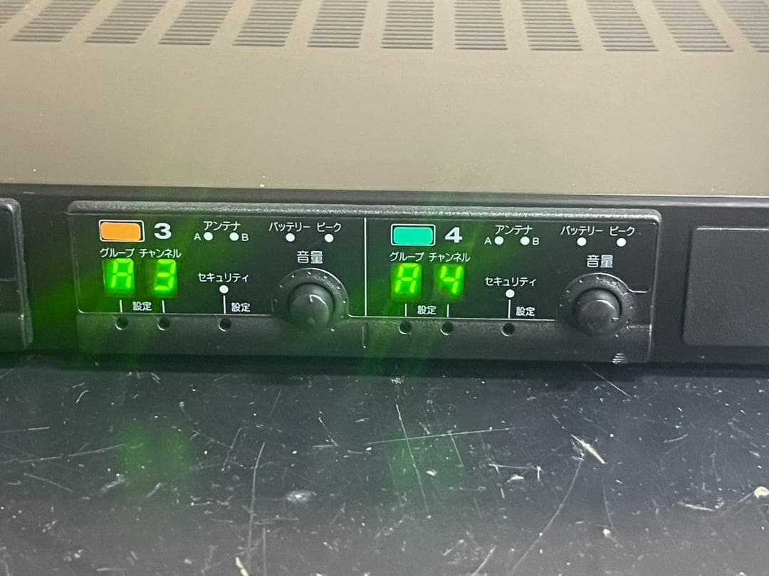 TOA WT-D1804 デジタルワイヤレスチューナー 4波 美品