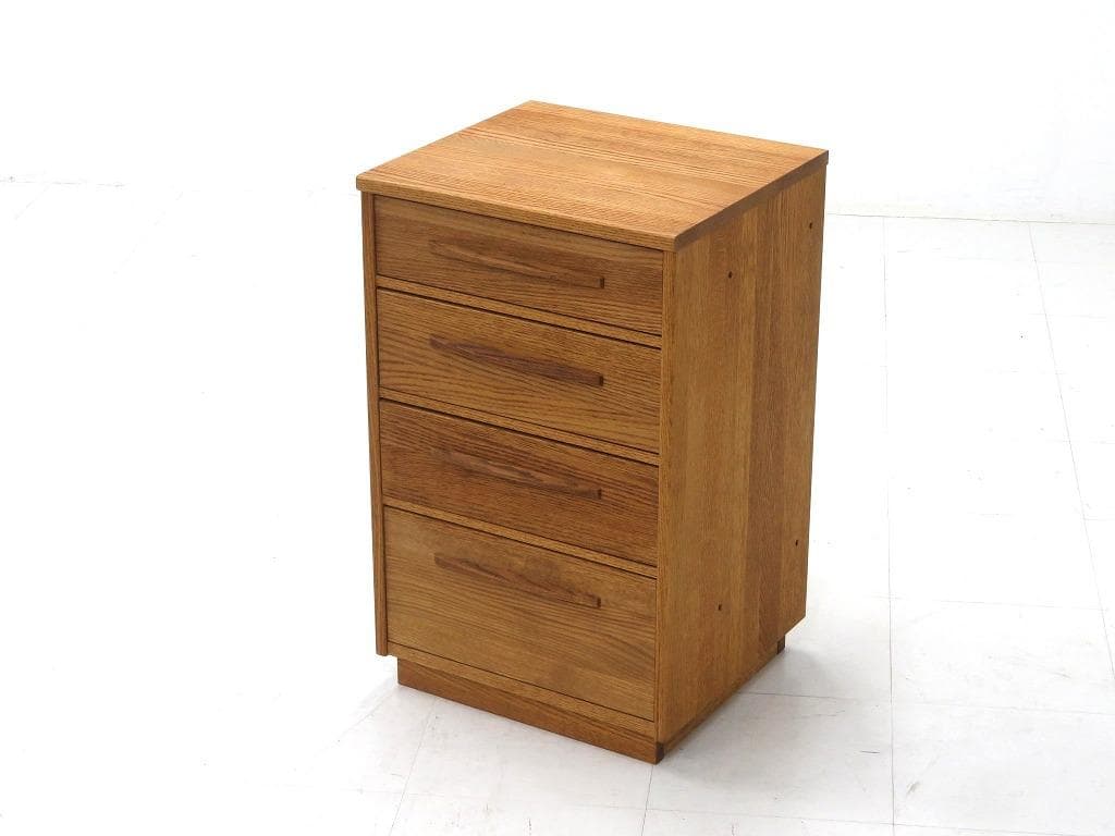展示品　モモナチュラル　オーク材　チェスト　収納　キャビネット　北欧