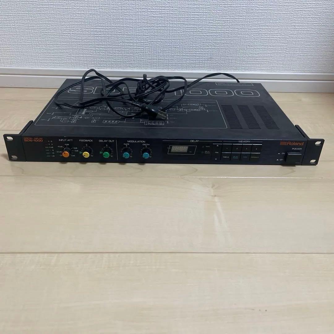 Roland SDE-1000 ディレイ