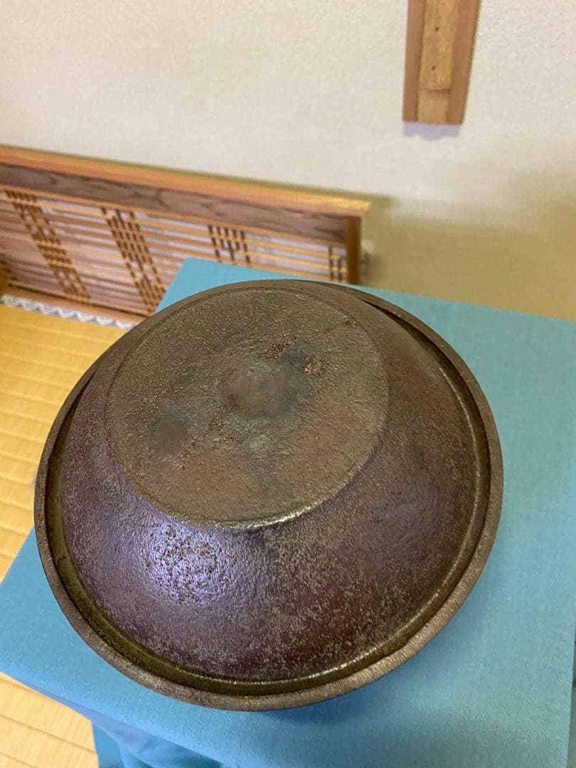 ⭐️本日限定⭐️茶道具/真形釜　金森紹栄　共箱
