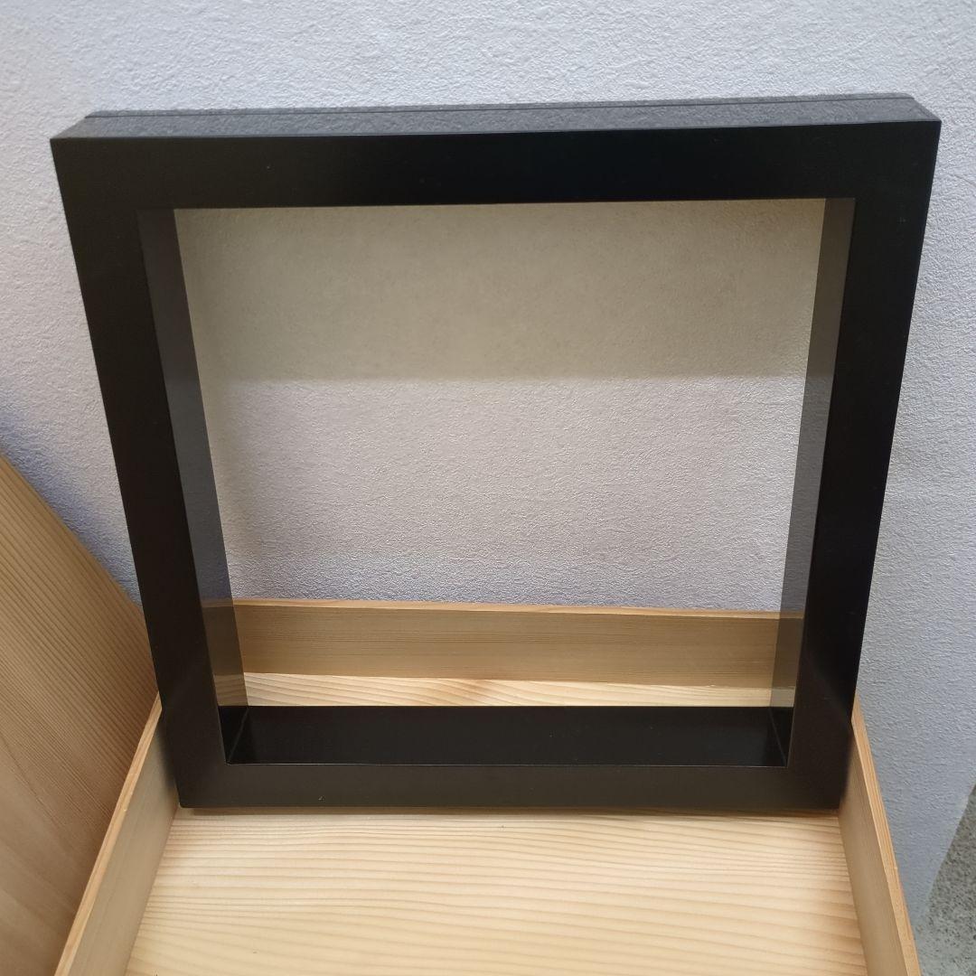 炉縁　表完　茶道具　茶道　黒漆　真塗　木箱　お点前　木製　漆器